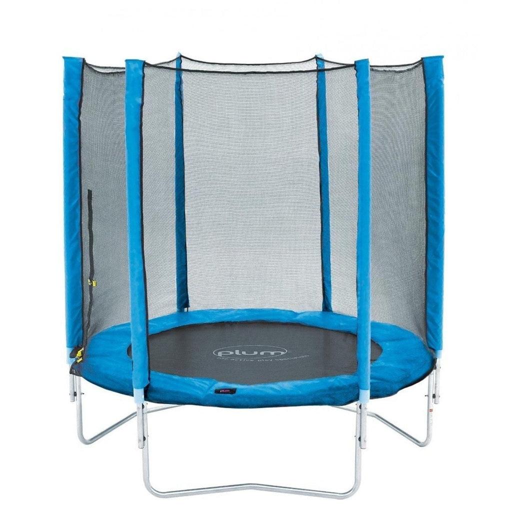 Plum Trampoline & Enclosure - Blue 1.40 M