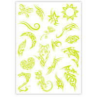 Clementoni Glow In The Dark Tattoo - Karout Online -Karout Online Shopping In lebanon - Karout Express Delivery 