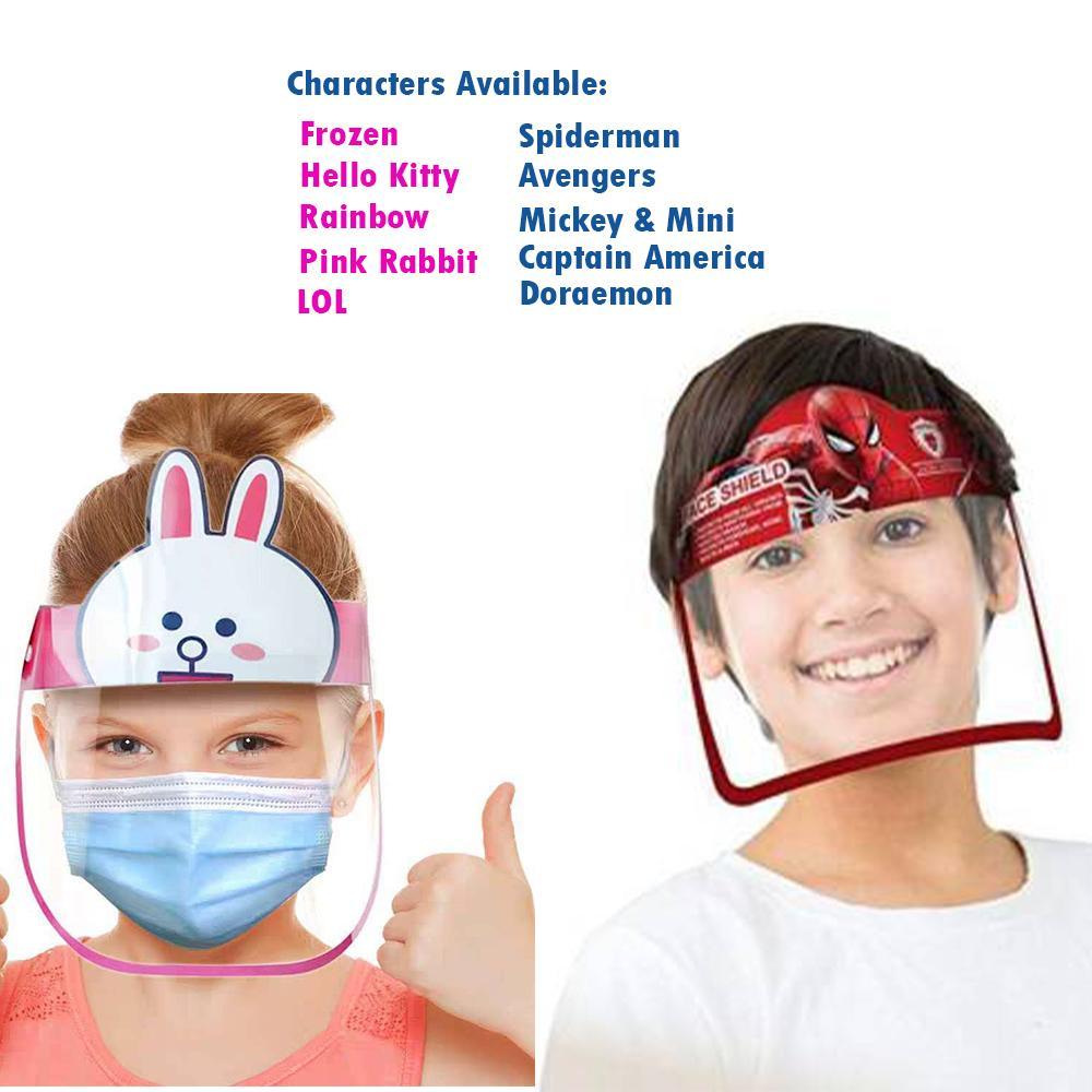 Kids Face Mask Shield.