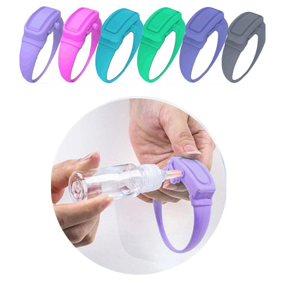 Hand Sanitizer Bracelet Dispenser.