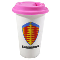 Car Home Mug with Rubber Lid/ 01923 - Karout Online -Karout Online Shopping In lebanon - Karout Express Delivery 