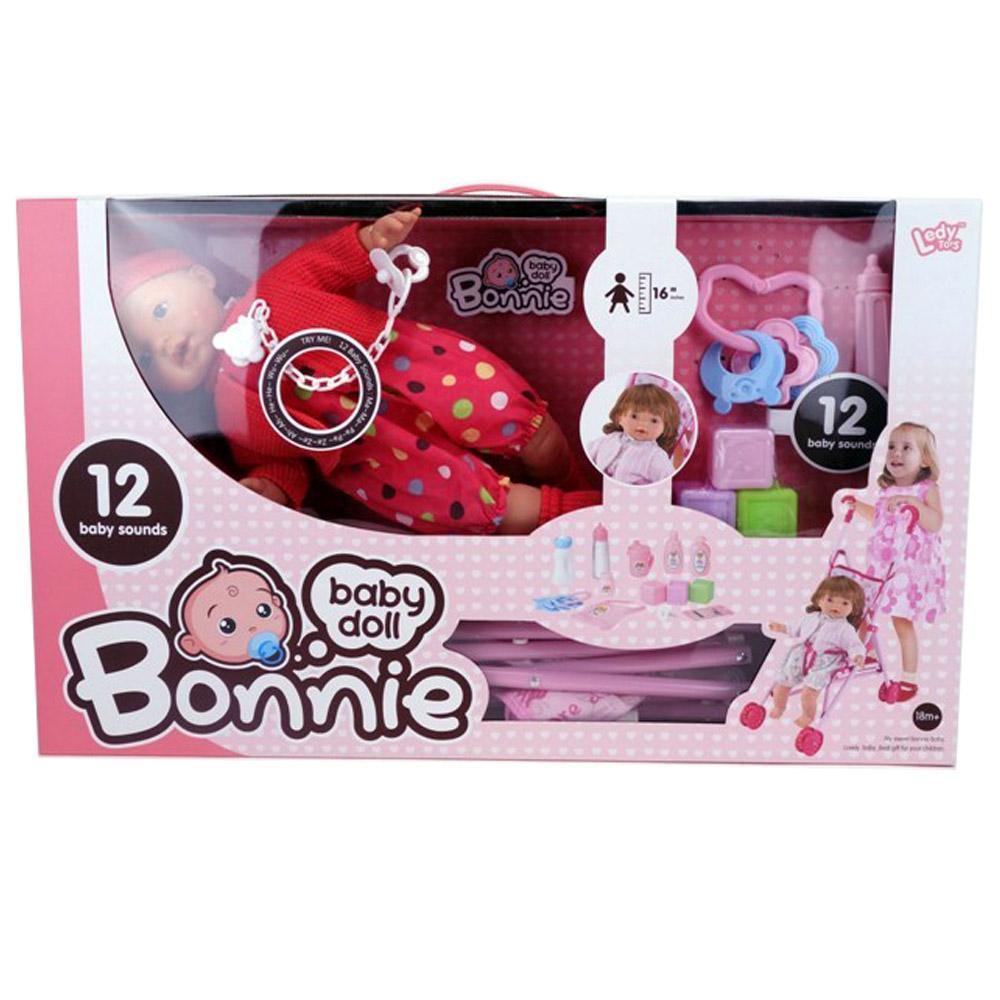 Bonnie Baby Doll With Stroller.