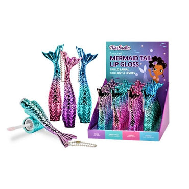 Martinelia Mermaid Tail Lip Gloss Green Apple