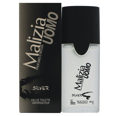 Malizia Eau De Toilette Silver 50ml - Karout Online -Karout Online Shopping In lebanon - Karout Express Delivery 