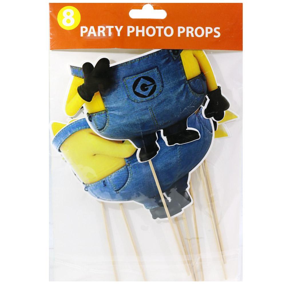 Birthday-Party Photo Props ( 8Pcs) /ab-4 Birthday & Party Supplies
