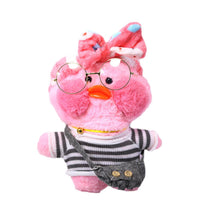 Plush Lalafanfan Duck Toys with bag and eyeglasses 26 cm - Karout Online -Karout Online Shopping In lebanon - Karout Express Delivery 
