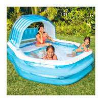 (NET) Intex 57186NP Swim Center Sunshade Family Pool