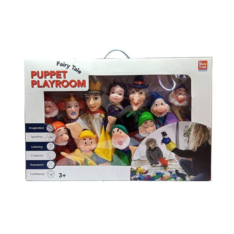 Showtime 11 Piece Big Size Fairy Tale Hand Puppet - Karout Online -Karout Online Shopping In lebanon - Karout Express Delivery 