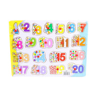 Numbers Wooden Puzzle.