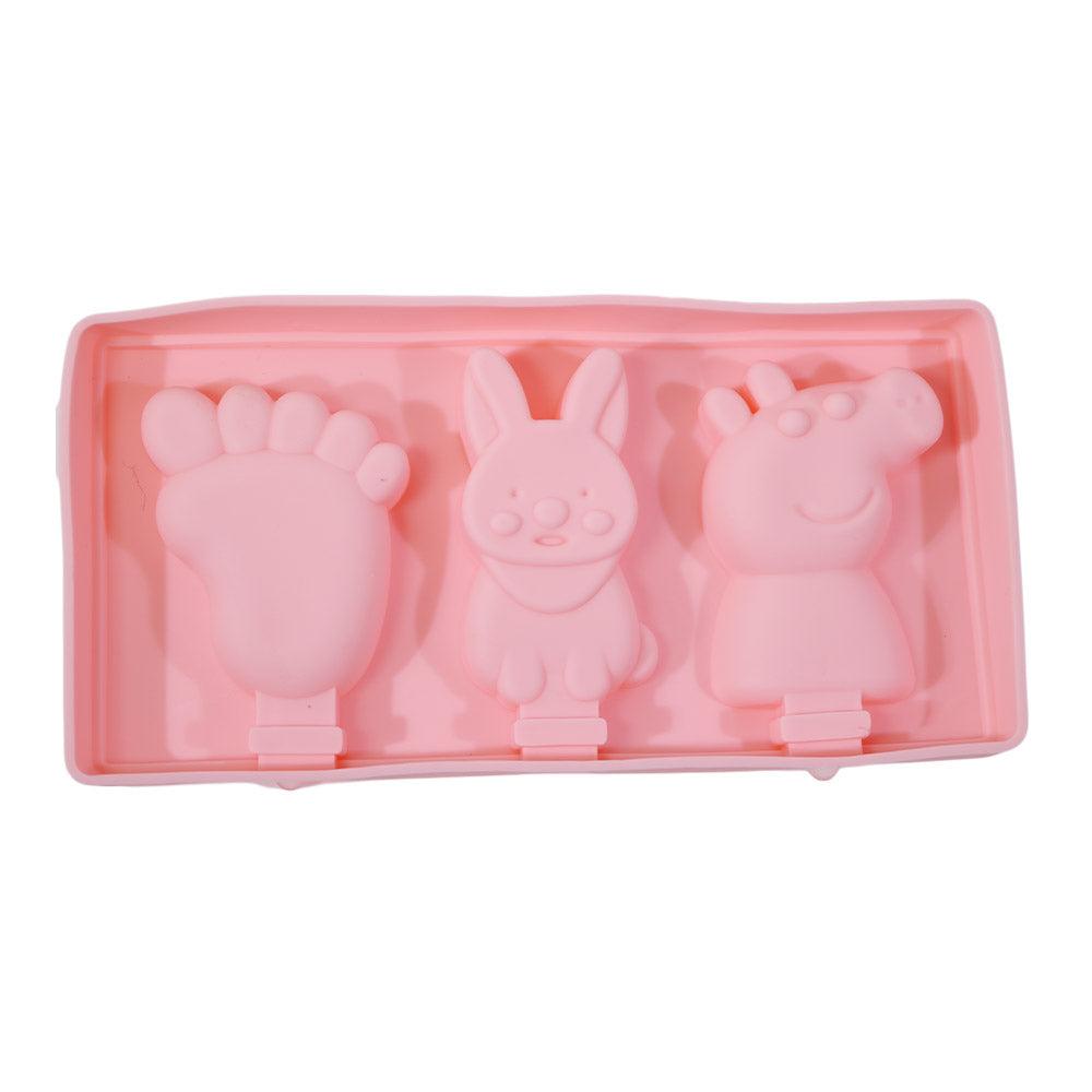 Silicone Ice Cream Mold DIY Popsicle Mould With Lid and Stick / 22FK070 - Karout Online -Karout Online Shopping In lebanon - Karout Express Delivery 