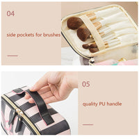 **(NET)**Portable Make Up Bag Travel Cosmetic Bag For Make Up Toiletry Bag Cosmetic Case / 22FK193 / KC22-245