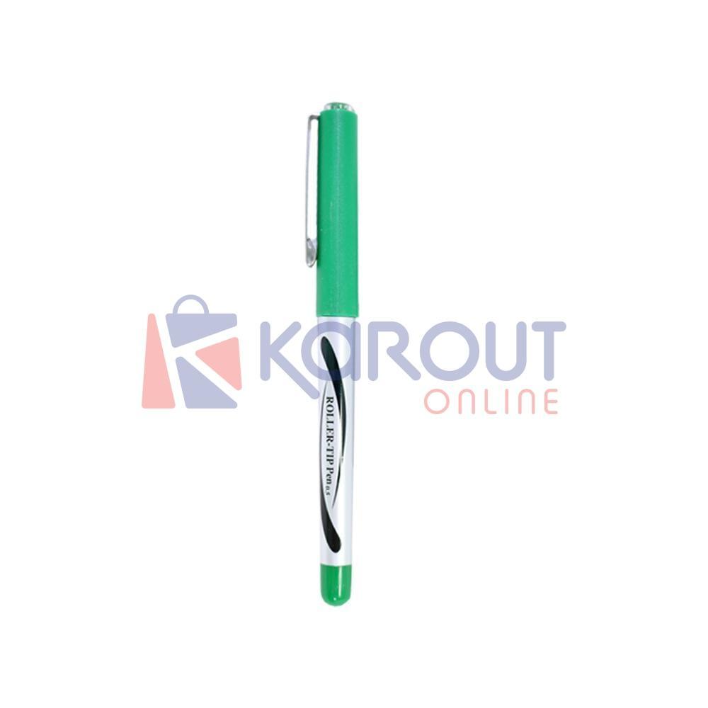 Roller-Tip Pen Liquid Ink Green Stationery