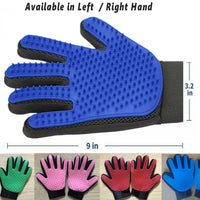 **(NET)**Pet Grooming Glove Brush Fur Remover Mitt / 6251548578849
