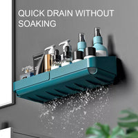 **(NET)**Self Adhesive Bathroom Shelf Wall Medium / 22FK214