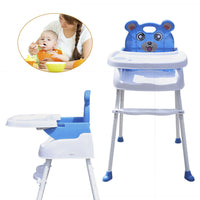 4 in1 Adjustable Baby Foldable Feeding High Chair / KC22-170