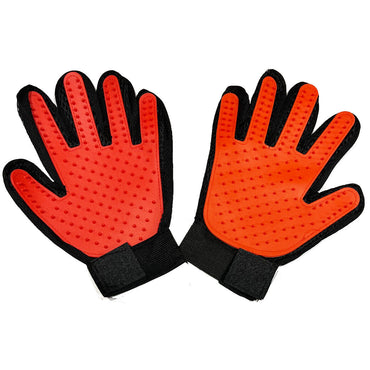 **(NET)**Pet Grooming Glove Brush Fur Remover Mitt / 6251548578849