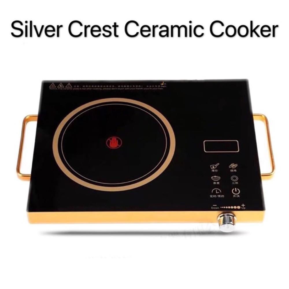 Silver Crest 2000W Electric Ceramic Cooker Stove Hot Plate Induction Plate SC-7032 - Karout Online