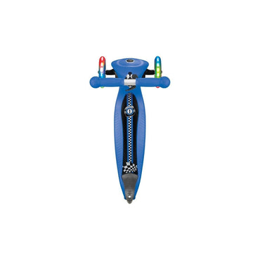Globber Scooter Primo Foldable Fantasy - Racing Navy Blue - Karout Online -Karout Online Shopping In lebanon - Karout Express Delivery 