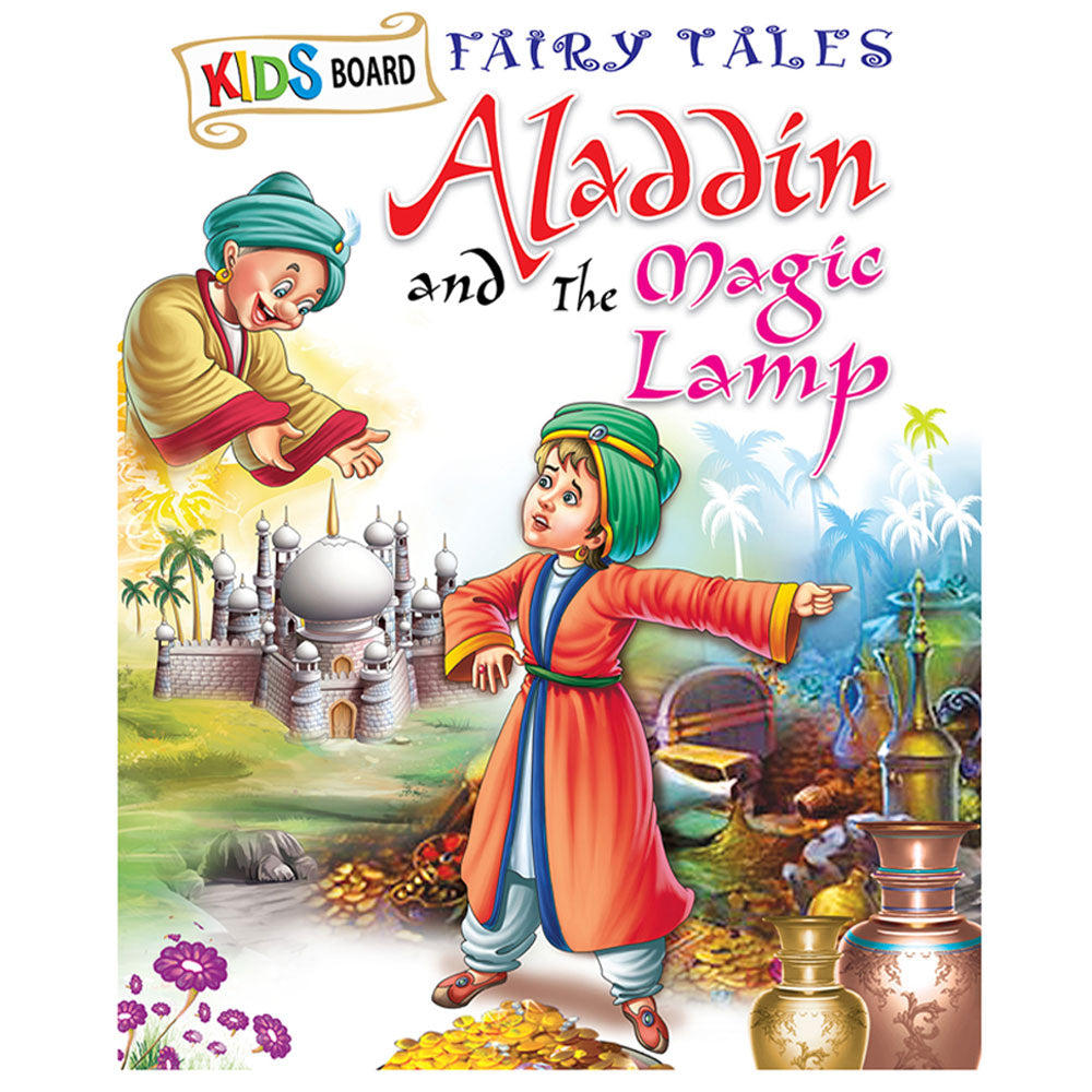 Sawan  Kids Board Fairy Tales Aladdin & Magic Lamp