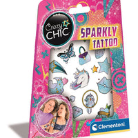 Clementoni Sparkly Tattoo - Karout Online -Karout Online Shopping In lebanon - Karout Express Delivery 