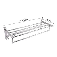 Space Aluminium Towel Rack Bathroom - Karout Online