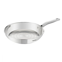 Tefal Intuition Stainless Steel Frypan 30cm Uncoated  / B8580784 - Karout Online -Karout Online Shopping In lebanon - Karout Express Delivery 