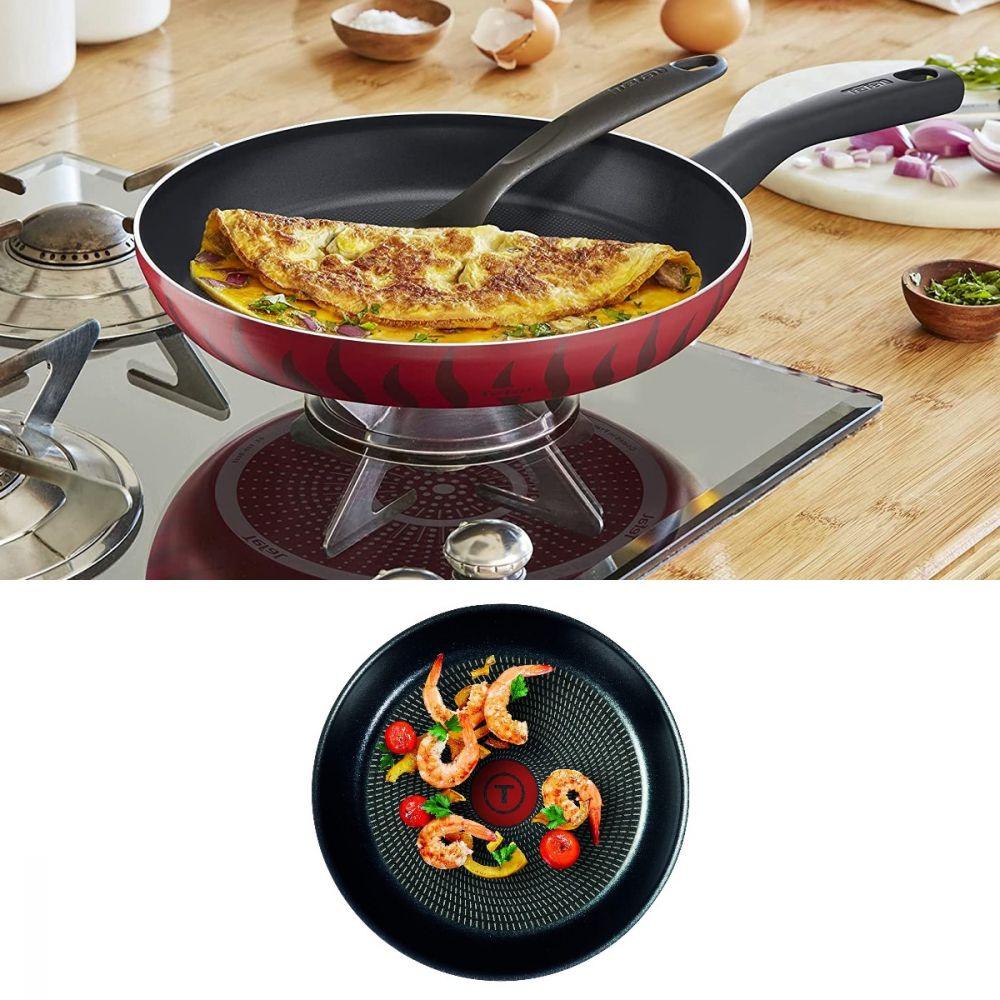Tefal Tempo Flame Frypan 26cm / C5480583 - Karout Online -Karout Online Shopping In lebanon - Karout Express Delivery 