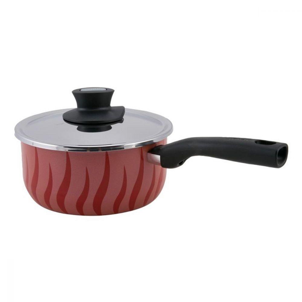 Tefal New Tempo Flame Saucepan 20 cm + Stainless Steel Lid / C5482483 - Karout Online -Karout Online Shopping In lebanon - Karout Express Delivery 