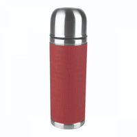Tefal Senator Vacuum Flask Stainless Steel Red 1 Lt / K3068414 - Karout Online -Karout Online Shopping In lebanon - Karout Express Delivery 