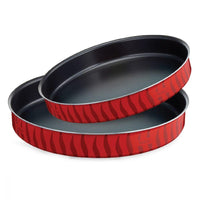 Tefal Les Specialistes  Set of 2 Kebbe Round Oven Dish 34 cm / 38 cm / J1326882 - Karout Online -Karout Online Shopping In lebanon - Karout Express Delivery 