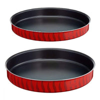 Tefal Les Specialistes  Set of 2 Kebbe Round Oven Dish 30 cm / 34 cm / J1326782 - Karout Online -Karout Online Shopping In lebanon - Karout Express Delivery 