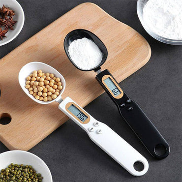 (NET) Electronic Kitchen Scale LCD Digital Measuring Food Spoon / 22FK207