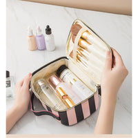 **(NET)**Portable Make Up Bag Travel Cosmetic Bag For Make Up Toiletry Bag Cosmetic Case / 22FK193 / KC22-245