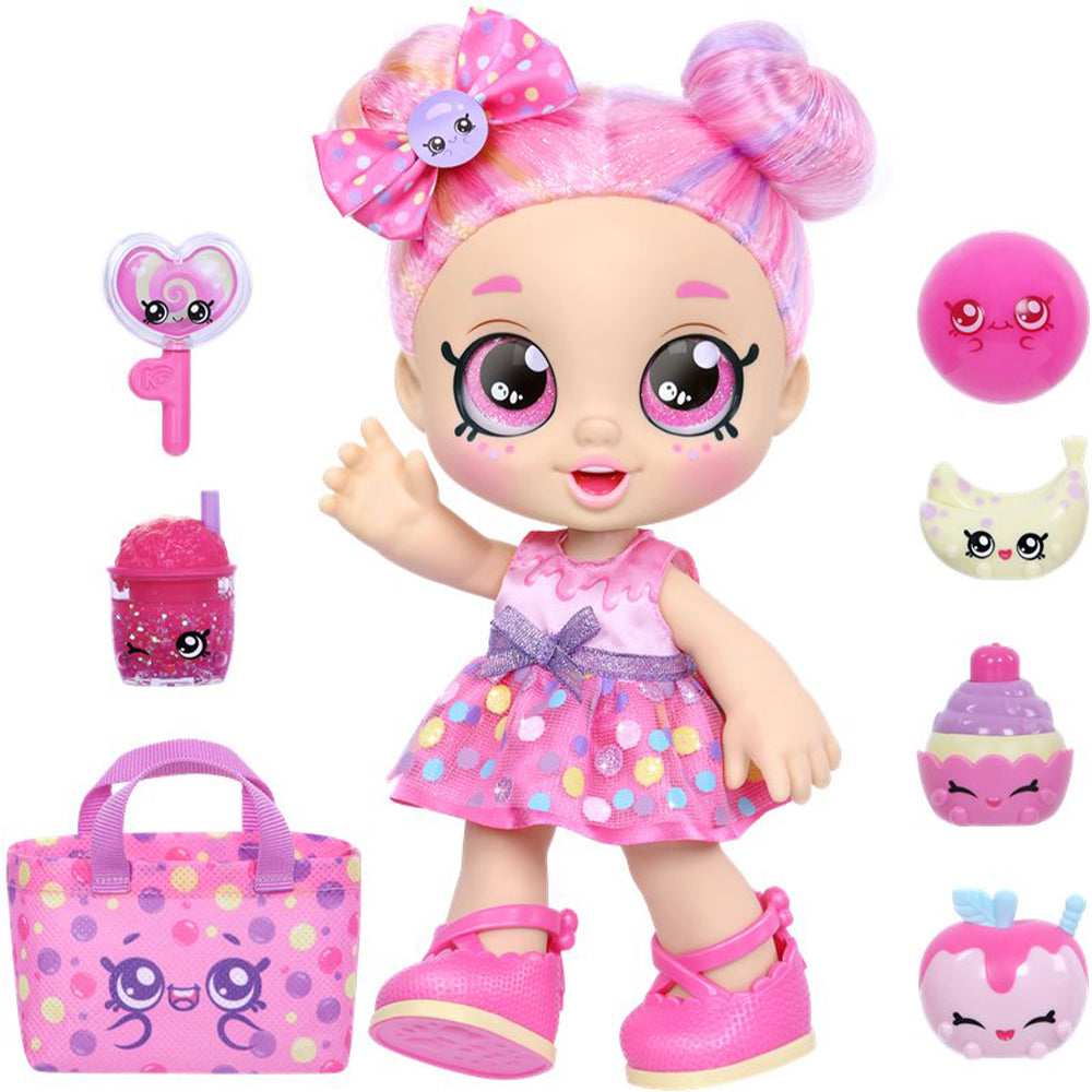Kindi Kids Bubbleisha Candy Doll Set
