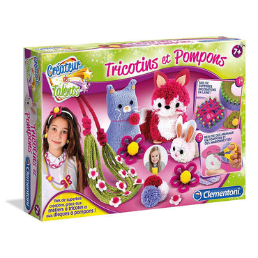 Clementoni Tricotine Et Pompons Creative Game