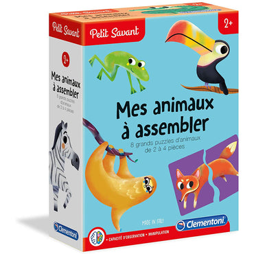Clementoni Mes animaux A Assembler - French