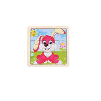 Kids Wooden Jigsaw Puzzle Baby Early Learning Educational Toy for Children  / 22FK212