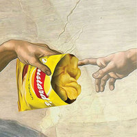 Mustard Glass Chopping Board Worktop Saver Showpiece Creation Of Chips