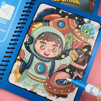 Magic Water Drawing Book Painting Drawing Toys Sensory Early Education Toys for Kids / 22FK211/ KL968 / KX-184