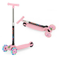 (NET) Babyland Foldable Light Up Scooter / 23917 / 23FK072 / 727