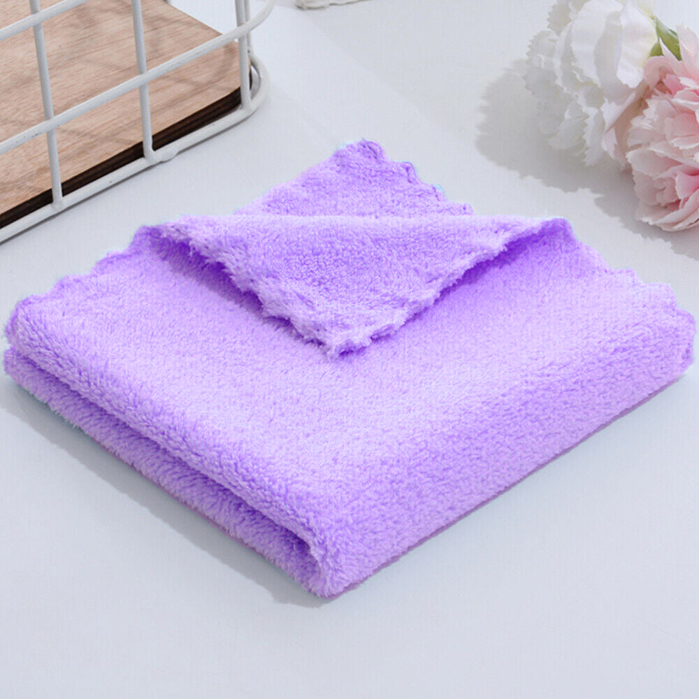 BNJ Micro Fiber Colored Cleaning Towels Set 5 Pcs