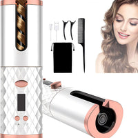 **(NET)**Cordless Automatic Hair Curler iron wireless Curling  for Curls Waves (Net)  / 22FK226