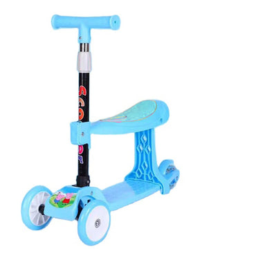 (NET) Babyland Foldable Light Up Scooter With Seat  / 23931 / 23FK073 / 734
