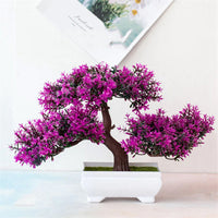 **(NET)**Artificial Plants Bonsai Small Tree Pot Plant Flowers Table Decoration Decor / 22FK174