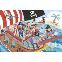 Clementoni Pirate Supercolor 24 pcs puzzle - Karout Online -Karout Online Shopping In lebanon - Karout Express Delivery 