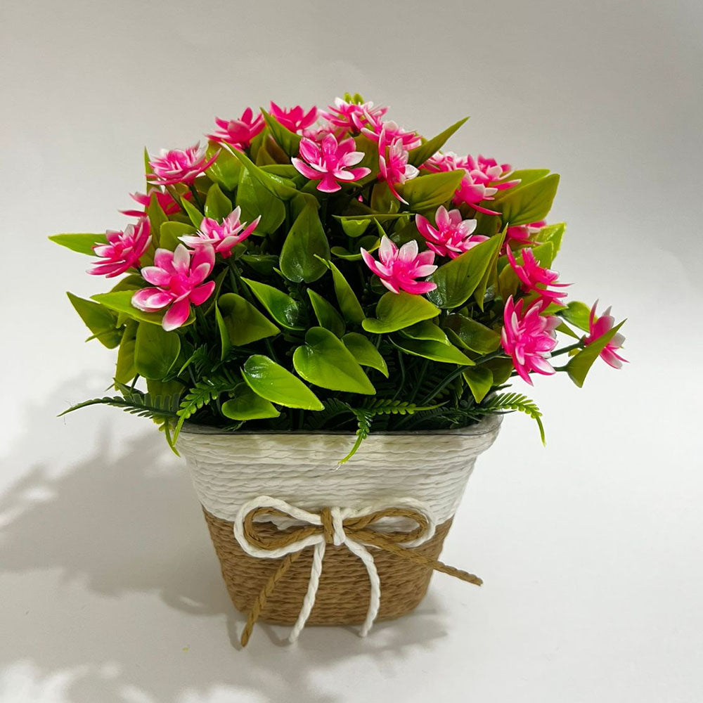 **(NET)**Artificial Plants Bonsai Small Tree Pot Plant Flowers Table Decoration Decor / 22FK177