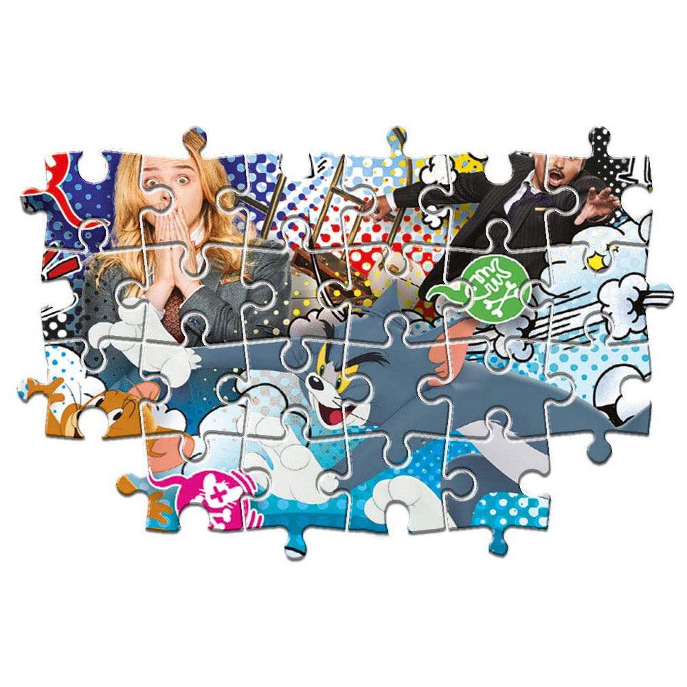 Clementoni  Maxi Tom and Jerry Supercolor 24 pcs puzzle - Karout Online -Karout Online Shopping In lebanon - Karout Express Delivery 