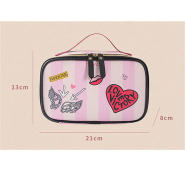 **(NET)**Portable Make Up Bag Travel Cosmetic Bag For Make Up Toiletry Bag Cosmetic Case / 22FK193 / KC22-245