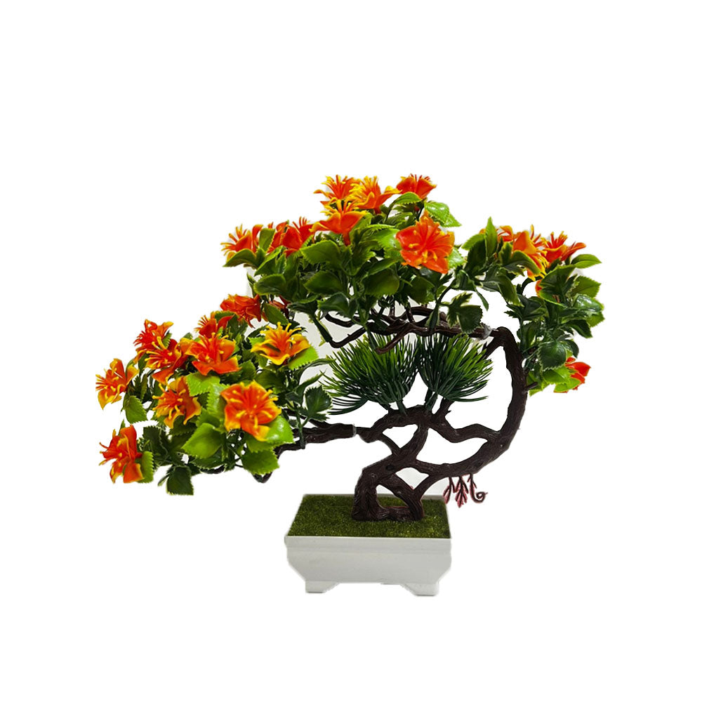**(NET)**Artificial Plants Bonsai Small Tree Pot Plant Flowers Table Decoration Decor / 22FK171