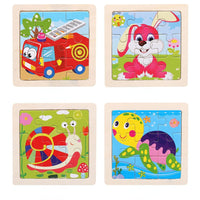 Kids Wooden Jigsaw Puzzle Baby Early Learning Educational Toy for Children  / 22FK212